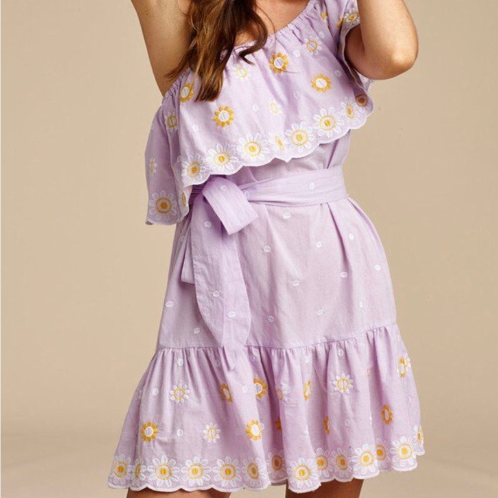 Miguelina summer lilac dress